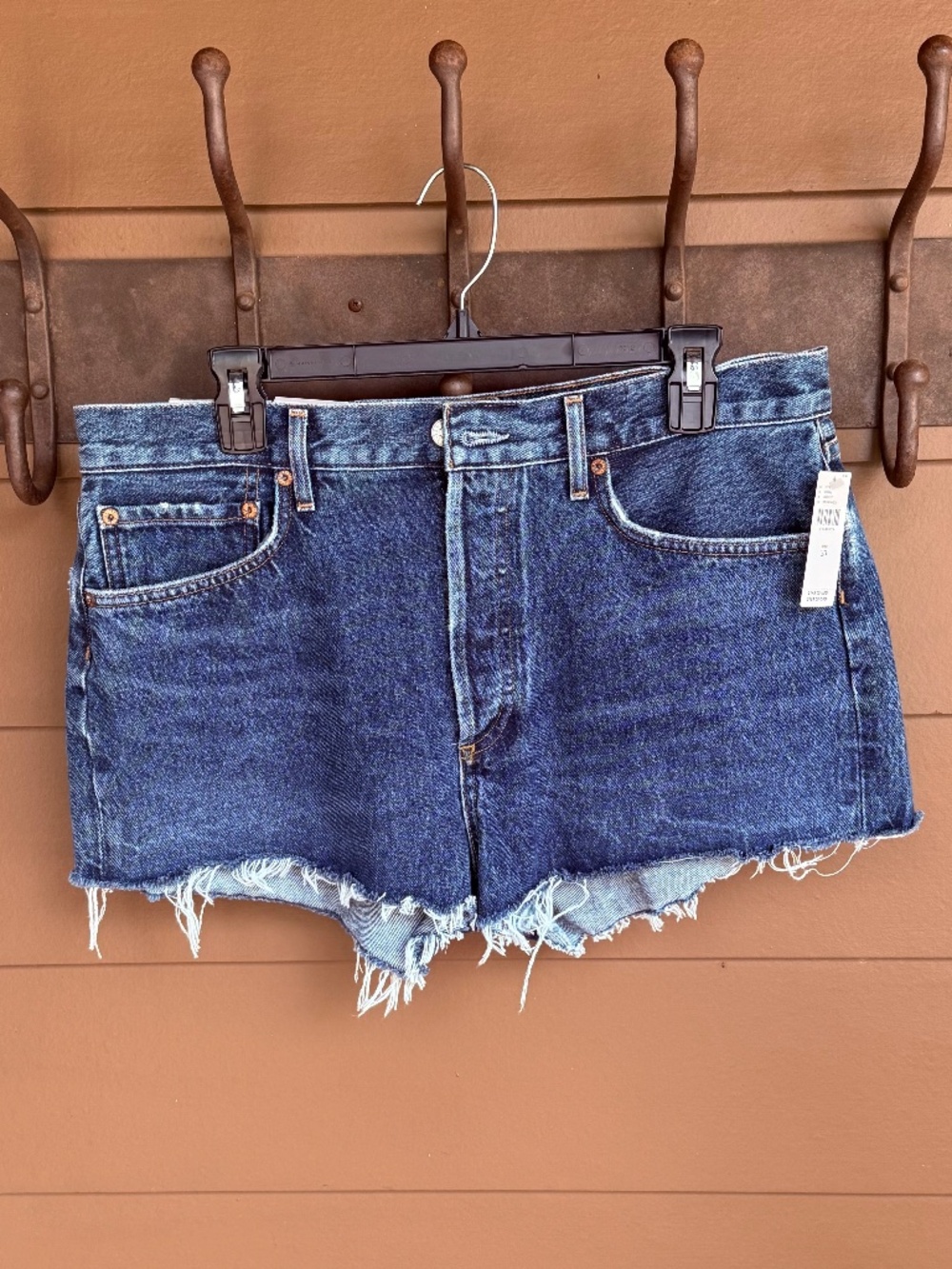 AGOLDE Parker-Vintage Cut Off Shorts, Size 30-NEW WITH TAGS